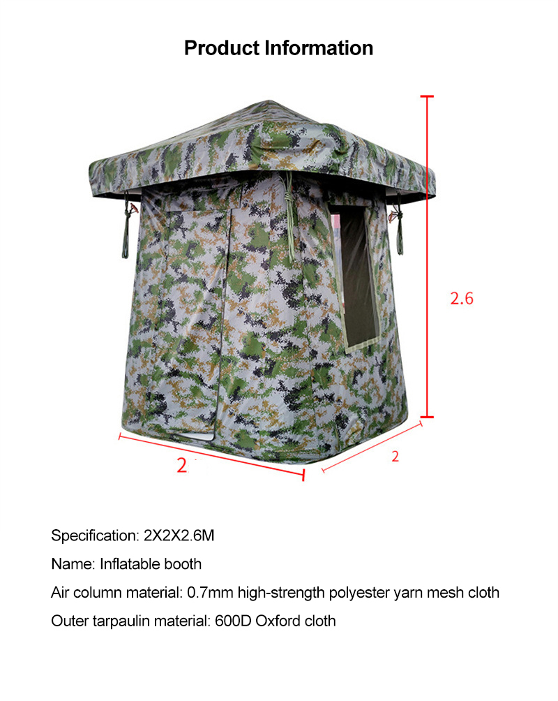 Portable Government Reserve Booth Inflatable Tent