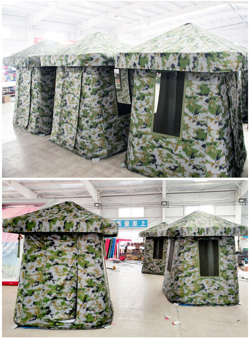 Compact Emergency Disaster Relief Booth Inflatable Tent