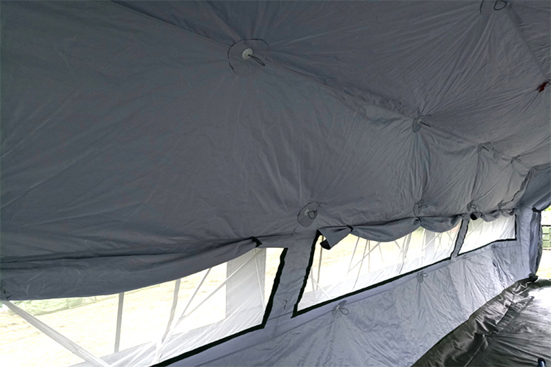 Disaster-resistant medical isolation tent