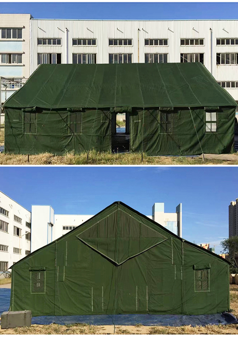 Green tent for rebuilding