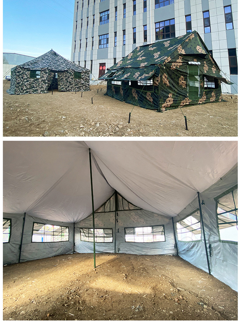 Military shelter tent