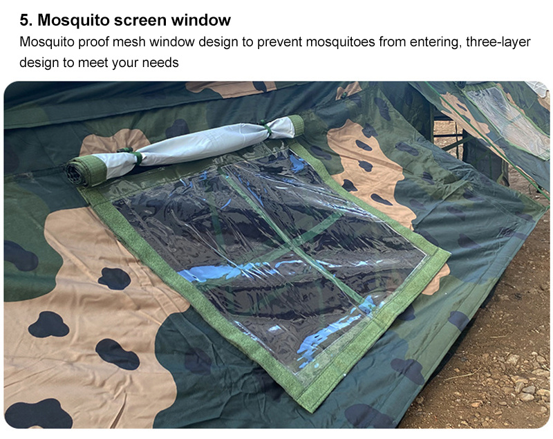 Emergency shelter tent