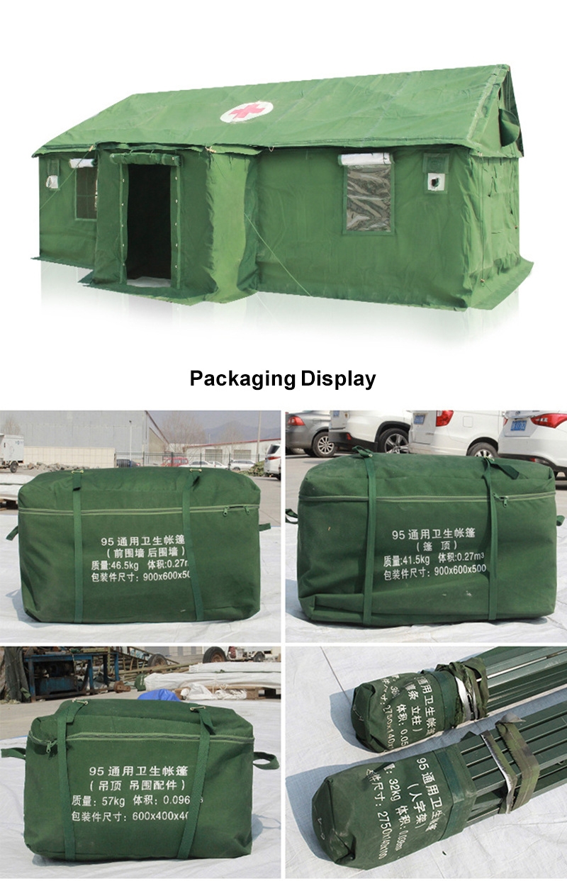 Durable military tent