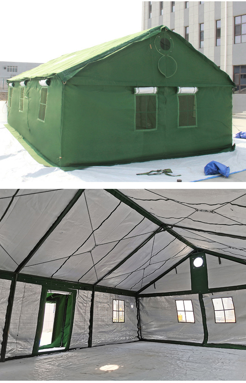 Cooling military tent