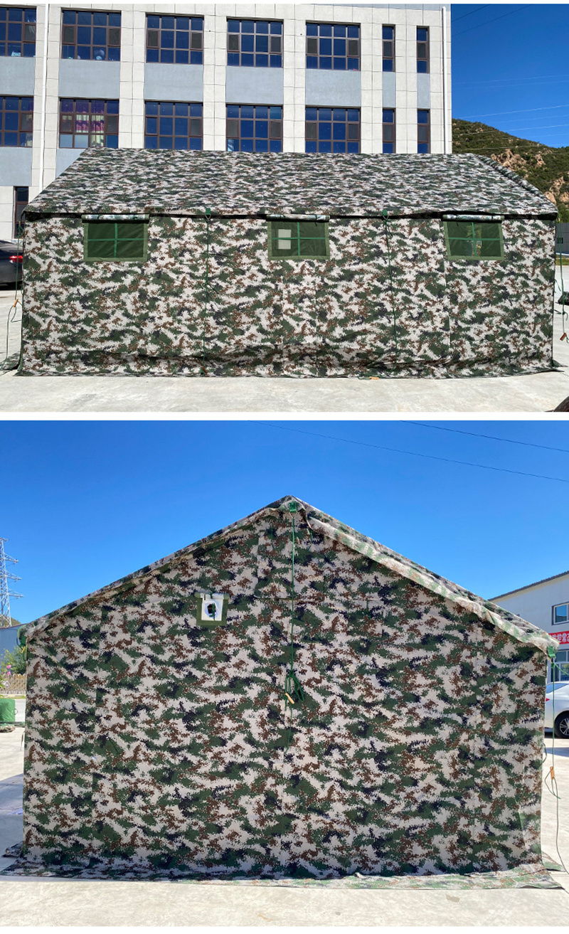 Earthquake-resistant Camouflage quake tent