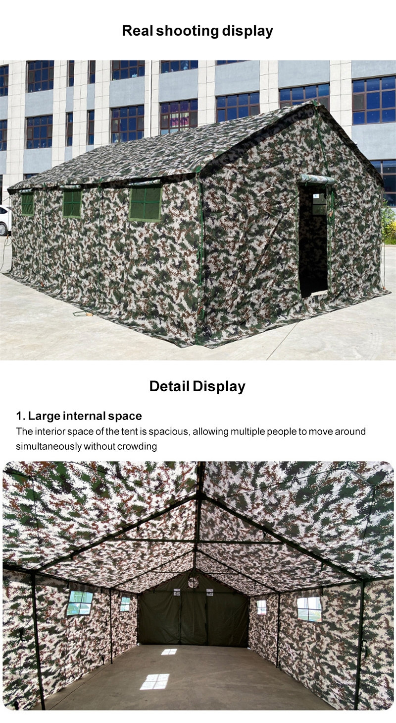 Durable Camouflage quake tent