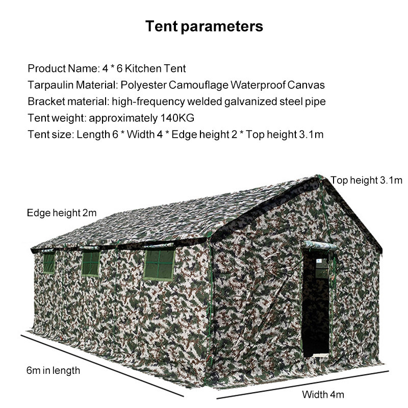 Durable medical Camouflage tent