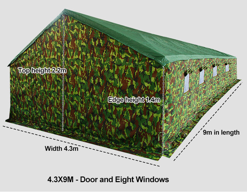 Oxford fabric Camouflage tent