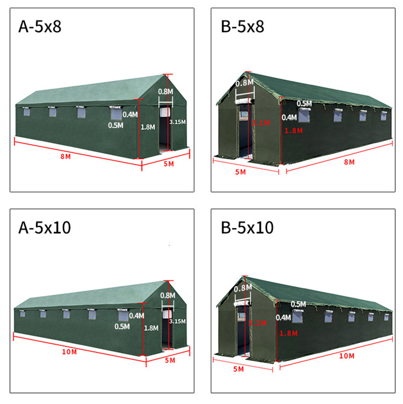 Practical Green engineering tent