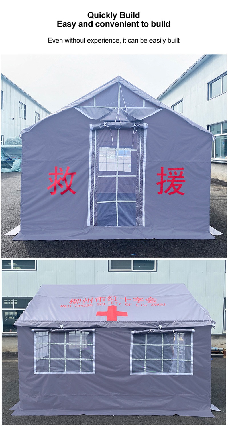 Practical Gray fireproof tent