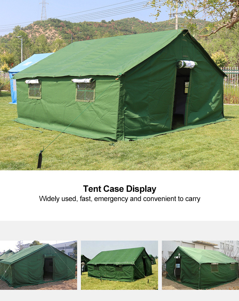 Fireproof fabric Green fire tent