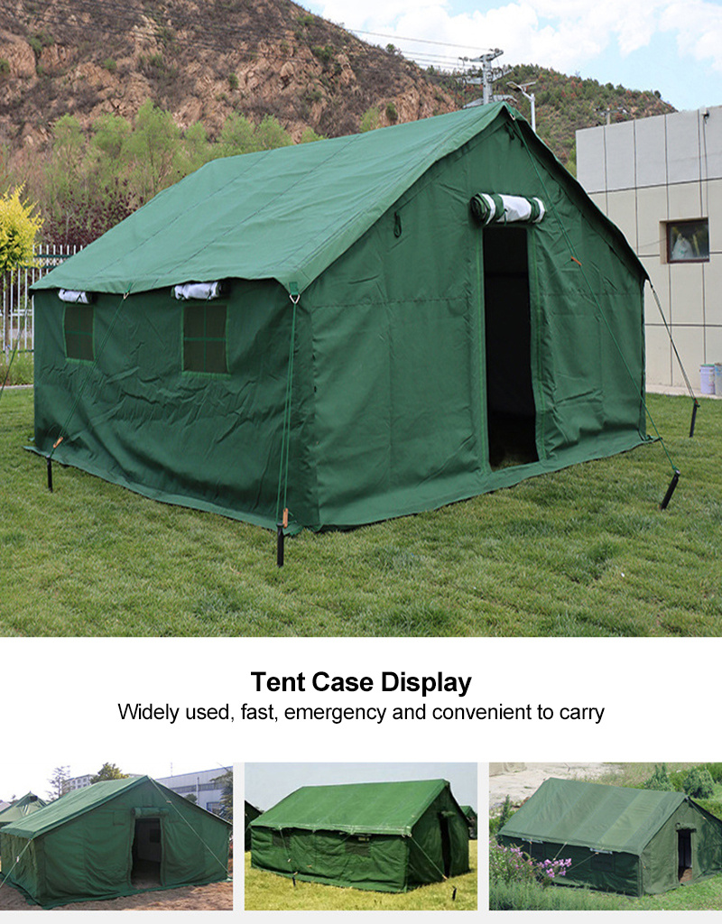 Military Camo quake tent