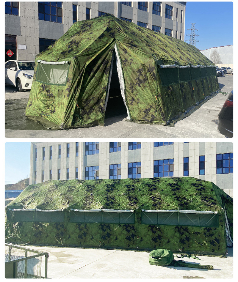 Snow-resistant Camo typhoon tent