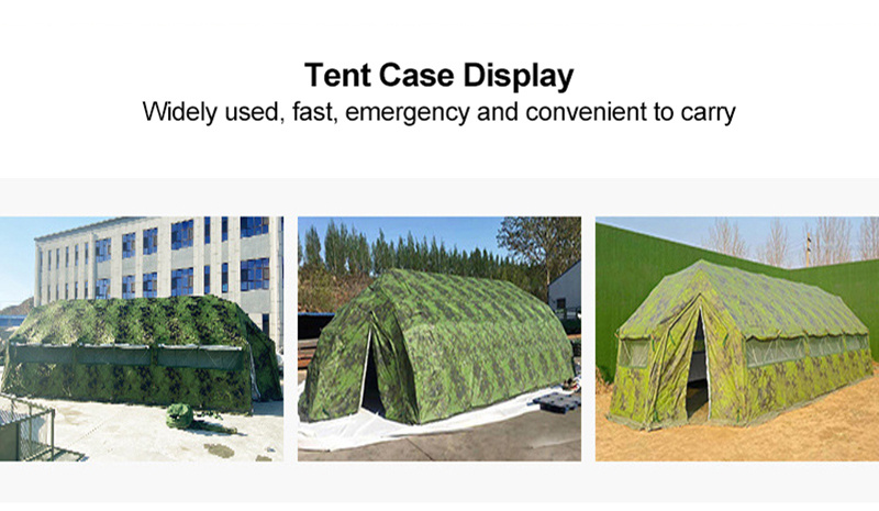 Snow-resistant Camo typhoon tent