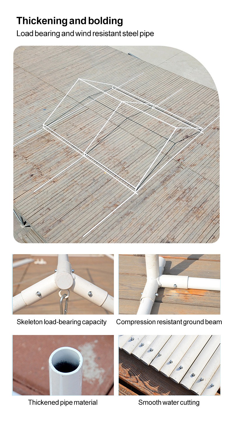 Emergency Disaster Relief Blue Seismic Tent-30 °C