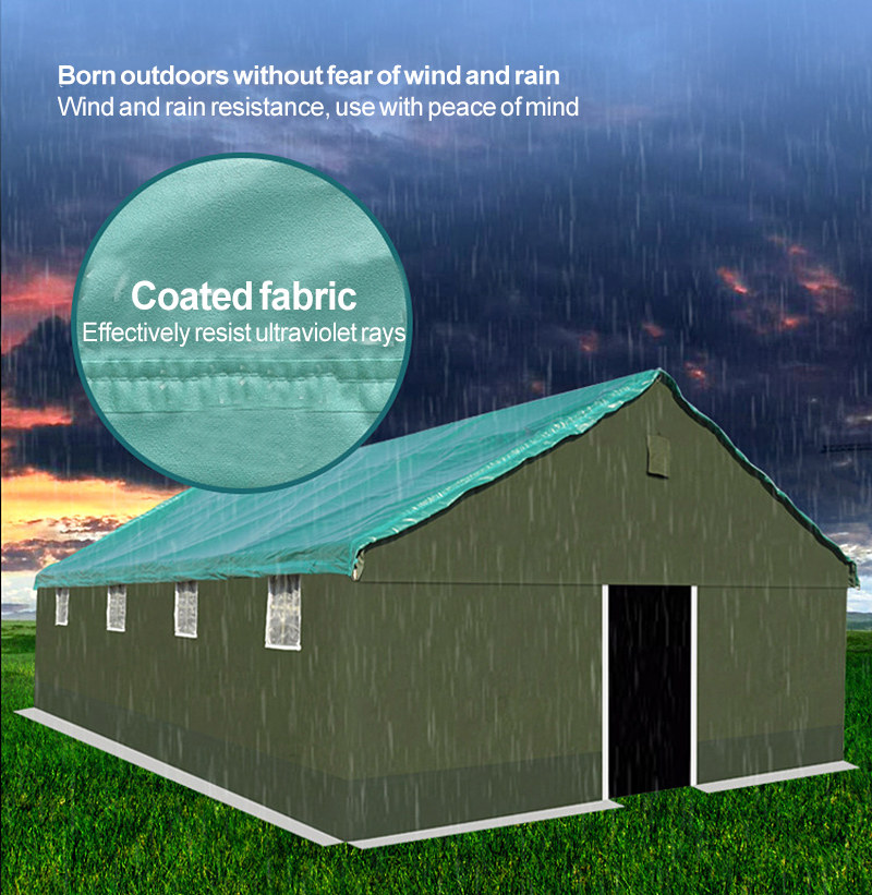 High-quality windproof and earthquake-resistant tent materials