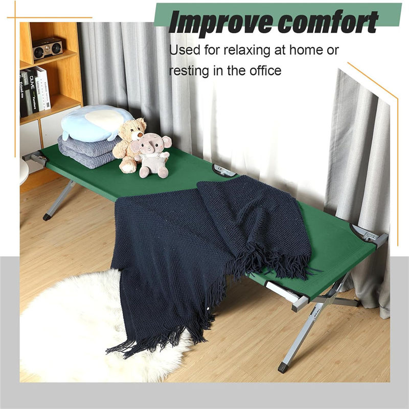 Disaster - relief applicable eco - friendly foldable bed