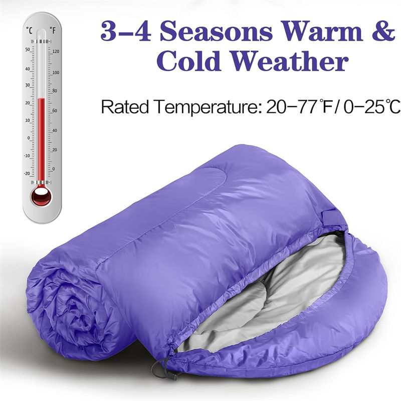 Durable purple sleeping bag - YRF