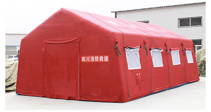 Police - used extra - large Red ventilated tent