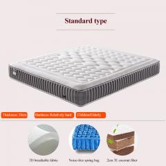 Hypoallergenic Down 5 Star Hotel Mattress