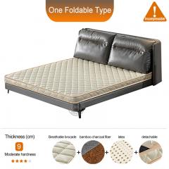 Beige Thick 15CM Foldable Mattress