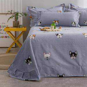 Cotton Fabric Bed Sheet Set