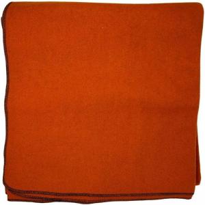 Emergency Orange 60% Wool Blanket