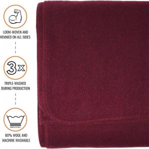 90% wool 600g emergency rescue blanket