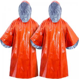 Orange Emergency Response Raincoat