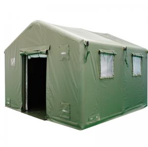 UN humanitarian aid rectangular dark - Green tent