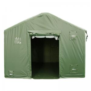 Extra - long dark - Green inflatable tent