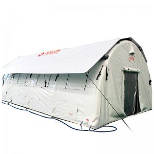 White 9x6x3m tent with a 99% vapor - blocking rate