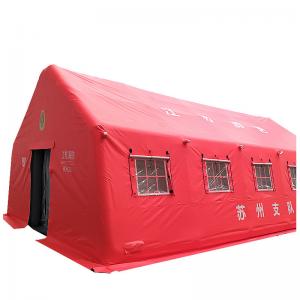 Extra - large Red UN - aided tent