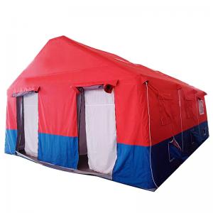 Red Blue Emergency Disaster Relief Shower Inflatable Tent