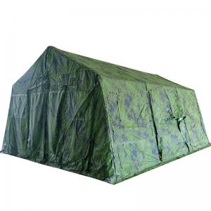 Military green relief tent