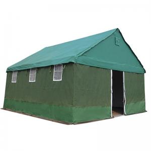 Green medical tent