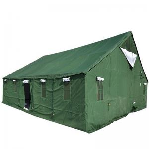 Military Green post-disaster tent